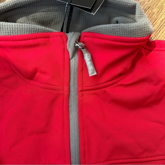 NWT Anky Red Full-Zip Jacket - Picture 3 of 6